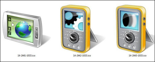 Windows 7設(shè)備高清多圖標(biāo)