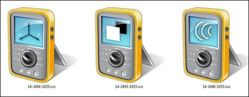 Windows 7設(shè)備高清多圖標(biāo)