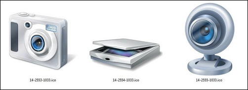 Windows 7設(shè)備高清多圖標(biāo)